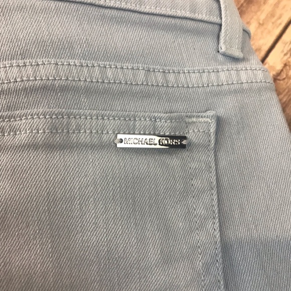 Michael Kors Powder Blue Skinny Jeans - Picture 5 of 7